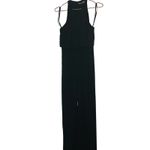 Jill Stuart Black Popover Jumpsuit Sleeveless Crewneck Wide Leg Jumpsuit Size 4 Photo 3