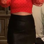 O. Vianca Red Crop Top Photo 4