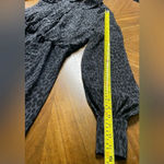 Kirna Zabete For Target Leopard Print Dress Size Medium Sheer Gray and Black Photo 8