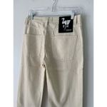 NWT Free People x Sandrine Rose Straight Leg Alps White Button Fly Jeans Sz 28 Photo 7