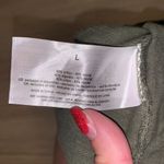 Ella Moss  green lace keyhole short sleeve top Photo 9