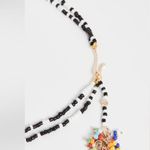 Roxanne Assoulin NEW Sprinkle Choker Necklace Colorful Black & White Seed Beads Photo 2