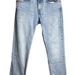 Levis 502 Taper Light Wash Jeans Size 31x30 (Actual 30x28) Blue Photo 0