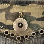 Miss Me Rare True People Y2K Denim Camo Studded Micro Mini Skirt Size XS/S (3) Photo 4