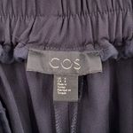 COS  Jogger Style Black Stretch Crepe Pull-On Dress Pants Size 6 Photo 4