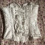Amazon White Corset Top Photo 1
