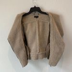 Topshop Sherpa Lined Vest with Hood Photo 5