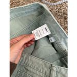 Vervet 90's Vintage Loose Fit Crop Flare Distressed Teal Green Wash Jean Size 30 Photo 4