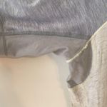Lululemon  Spincity Tee White & Gray Raglan Sleeve Photo 7