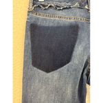 Dear John Jeans Women Flare Low Rise Stretch Denim Frayed 1 Pocket 30x32 Size 26 Photo 8