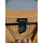 Rue 21 Striped Color Block Scoop Neck Knit Sweater Size Medium Photo 4