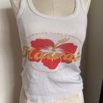 Vintage hondua wahine Hawaii Womens Tank Top Shirt Small White Photo 0