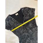 Aritzia  Wilfred Nazarie Dress in Black White Print V-Neck Casual LBD Size 2 Photo 2