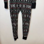 PINK - Victoria's Secret Pink by Victoria’s Secret Fair Isle Dog One Piece Pajamas Union Suit Size Medium Photo 2