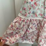 Love Shack Fancy  Camille Tiered Ruffle Babydoll Floral Western Boho Dress Size XS Photo 6