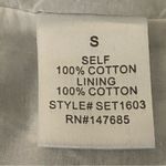 NUDE 100% Cotton Black and White Gingham Mini Skirt with front pleats Small EUC Photo 6