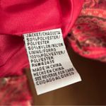 Metaphor  Gold & Red Tapestry Blazer Jacket Sz L Photo 5