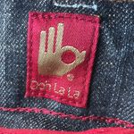 Ooh La La Sasson Blue Jeans Womens 12 Skinny Leg Shuffle Denim Casual Stretch Photo 4