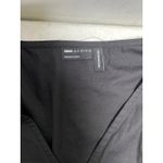 ASOS DESIGN Curve cotton v-neck mini smock dress in black Size 8 Photo 4