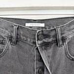 PacSun  High Rise Straight Leg Distressed Ripped Faded Black Jeans Grunge Size 26 Photo 5