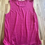 Nike Dri-FIT Pink Striped Loose Fit Tank Top Size L Photo 3