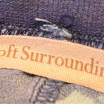 Soft Surroundings haute savoie tie dye full length wide leg resort pants, MP Photo 3