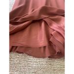 Betsy and Adam Vintage  by Linda Bernell Terracotta Evening Gown – Size 4 Photo 4