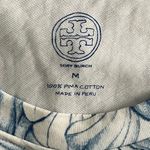 Tory Burch Kaley White Ellora Pima Cotton Popover Faux Layered Mini Dress Photo 5