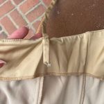 Beautiful Corset Blouse Tan Size M Photo 4