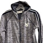 NY Yankees Genuine Merchandise 4her Women's Full Zip Hooded Jacket Blue Size M Black Size M Photo 4