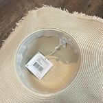 Shiraleah  Womens Vea Hat Woven Summer White Pink Band NEW Beach‎ Hat Photo 2