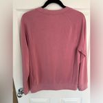 Athleta  Mindset Modal Crewneck Sweatshirt Victorian Berry Pink Size S Photo 2
