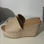 Soda Women’s Bounty Round Toe Single Band Slip-On Espadrille Wedge Sandal 8.5 Photo 5