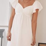 SheIn  Frenchy Tie Backless Butterfly Sleeve Solid Dress Photo 0