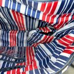 Lug Blue and White Quilted Crossbody/Tote Bag Photo 5