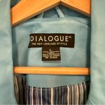 Dialogue Like New Vintage  Leather Blazer Photo 2