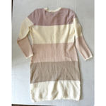 Love Scarlett Sweater Dress Striped Bodycon Pink Cream Valentine’s Day Spring Lg Photo 5