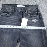 Hidden Zoey Mom Tapered Jeans Ripped High Rise Gray Busted Knee Size 25 Photo 10