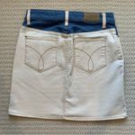 Calvin Klein Denim Color Block Mini Skirt Photo 3