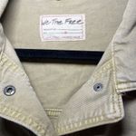 Free People  "We the Free" Tan Denim Jacket Button Up Women's Size XL NWT Photo 4