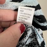 Ming Wang Y2K Tank Top Women Medium Zebra Bodycon Edgy Animal Retro Bold Casual Photo 5