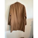 NWT Slate & Stone Men's Brown Camel Wool Blend Topcoat Size Large Photo 7