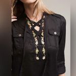 Anthropologie  Imogen Shirtdress by Holding Horses Western Embroidered Size 0 XS Photo 2