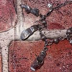 Brighton Pre-Owned  Shoe Lover Charm Bracelet Silver Plated 8in Jewelry Accessory Photo 2