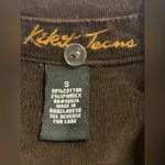 Women's Corduroy Jacket Size S Brown Button Front Pockets Studs Kikit Jeans Photo 6