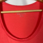 Merona Coral Orange Scoop Neck Short Sleeve T-Shirt S Photo 3
