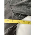 Jacqueline Ferrar Black Leather Coat XL Photo 4