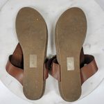 blowfish  Cork Sandals Womens 8 Brown Leather Buckle Slip On Summer Thong Photo 11