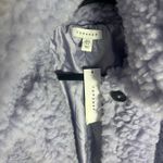 Topshop NWT Women's Chunky Borg Liliac Coat Size 8 Oversize Cozy Photo 5