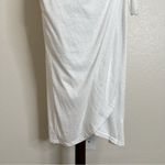 Free People Beach White Tie Waist Midi Dress, Sz Small Photo 4